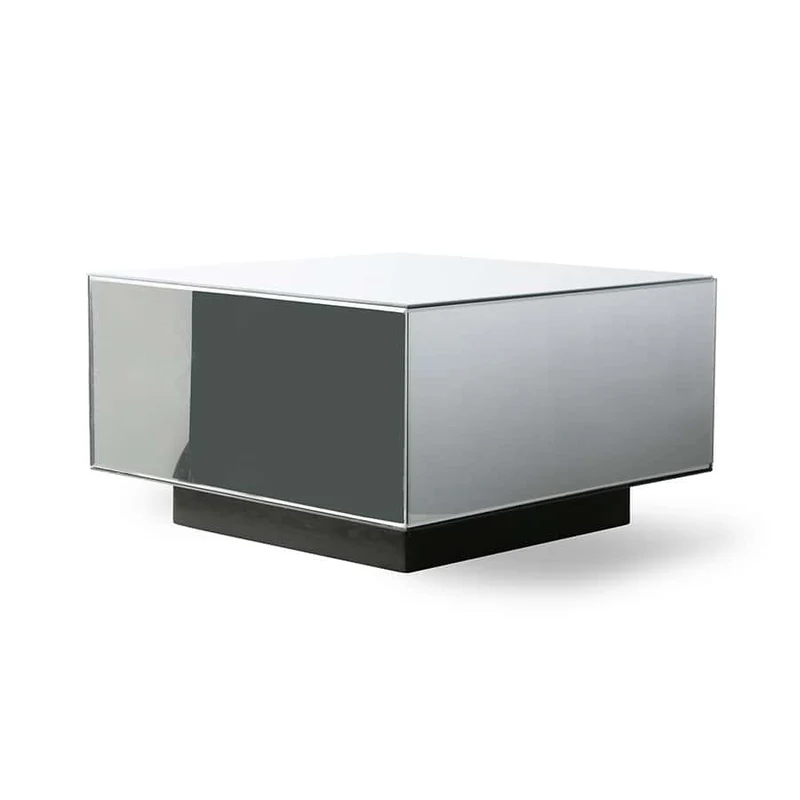 Tavolino MIRROR BLOCK table clear L By HK living