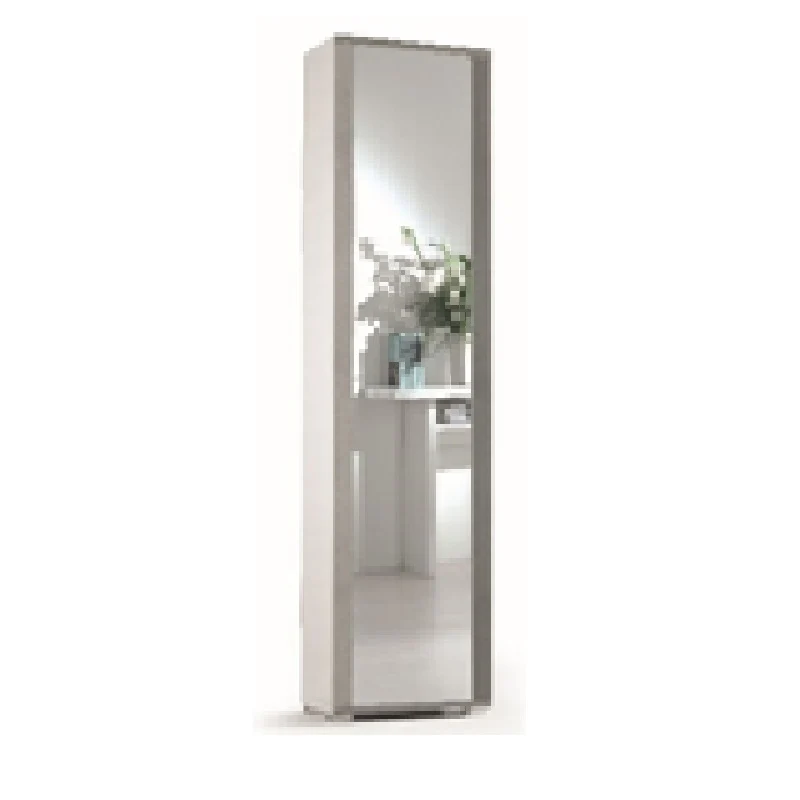 Colonna Omero A Specchio 7 Ripiani 50x31x182 Cm