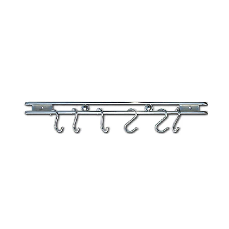 Barra 60cm Cromo Con 8 Ganci 82479