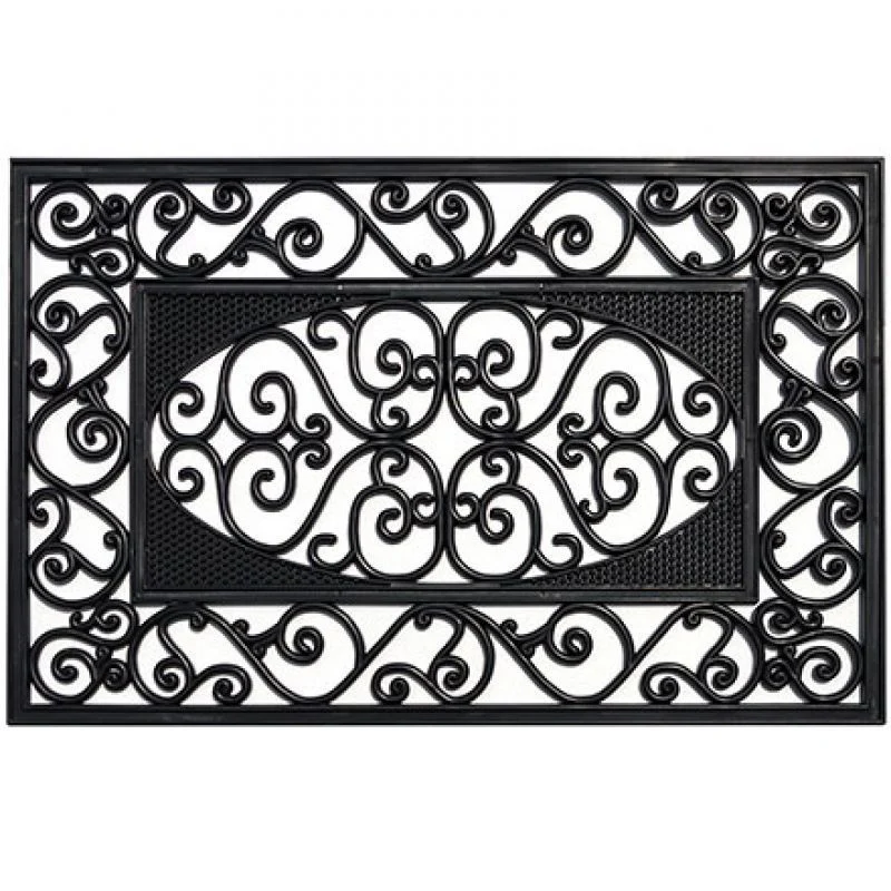 Zerbino Pvc Riccio 60x40 Nero