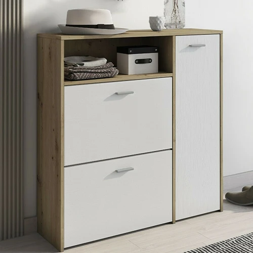 Scarpiera Niki 3 Ante Artis-Bianco 91,5x27x94 Cm