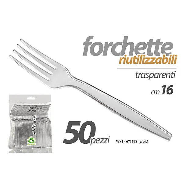 Forchette 16cm 50pz 671548