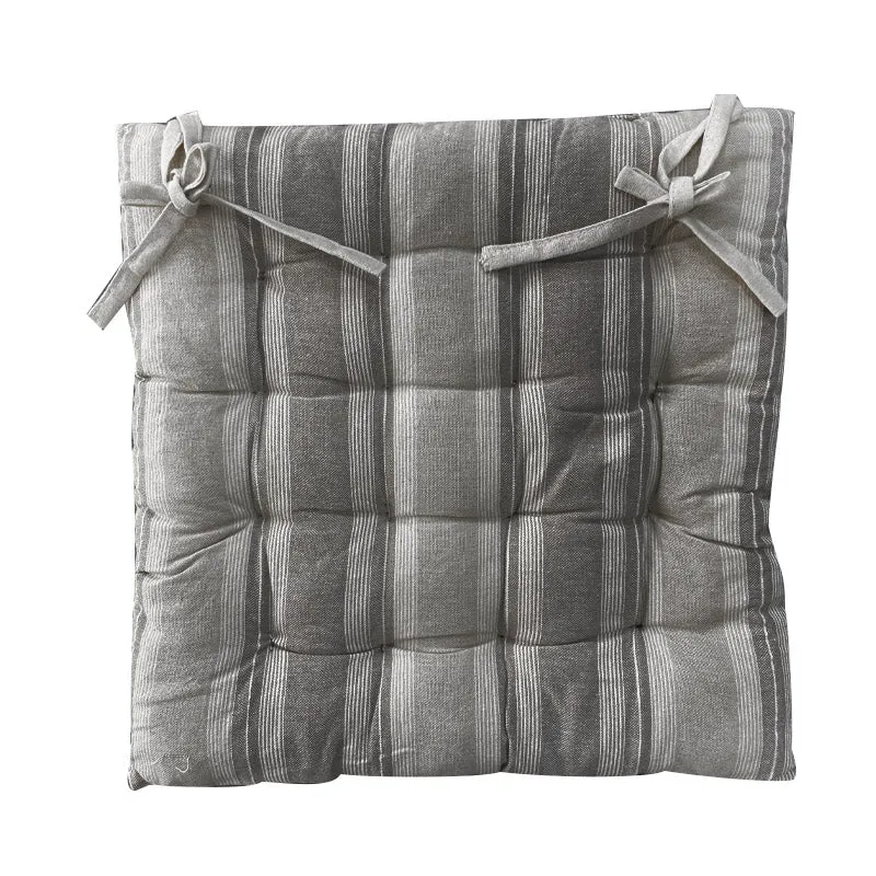 Cuscino Sedia 550gr Strisce Grigio