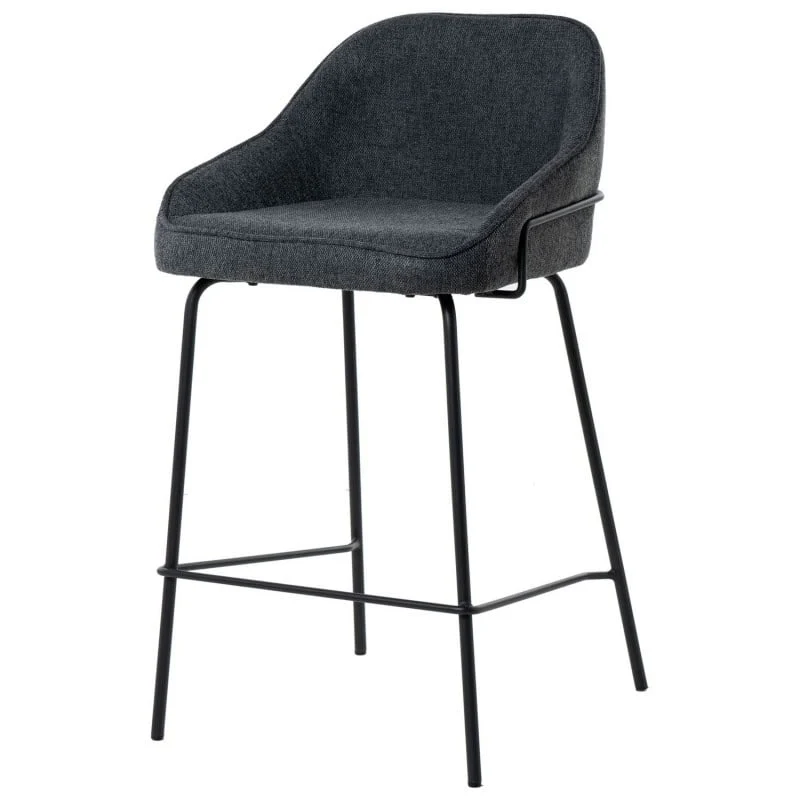 Sgabello ARNY grigio scuro h66 cm