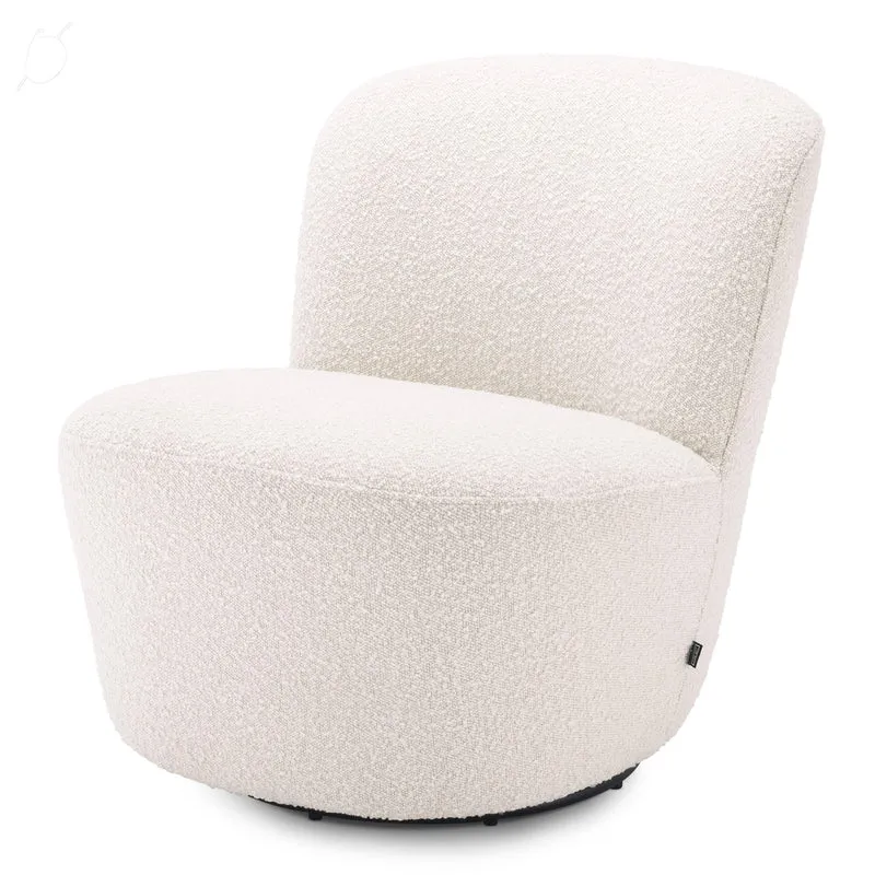 Poltrona DORIA bouclè cream