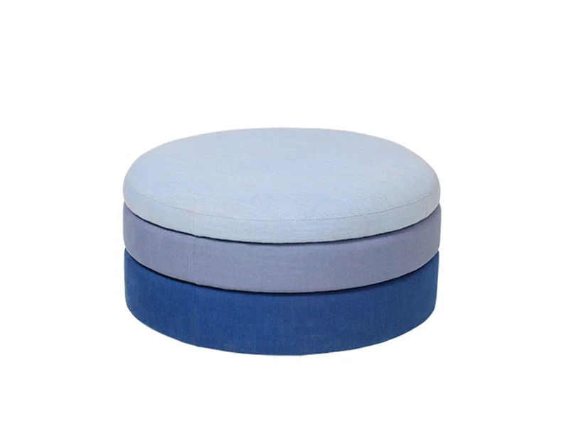 Pouf POND blue 68xH30cm By Broste Copenhagen
