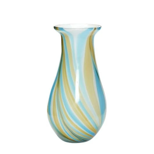 Vaso in vetro KALEIDO multicolore by Hübsch
