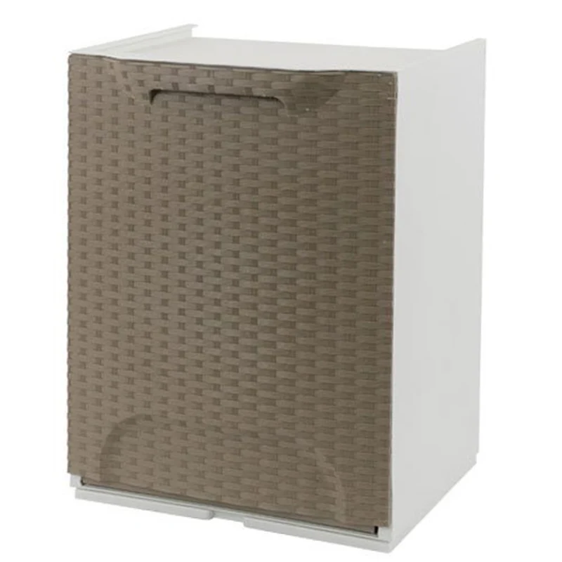 Cassettone Rattan Ribalta Tortora 47x34x29 Cm