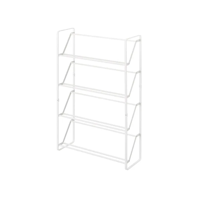 Slim 4-Tiered Shoe Rack