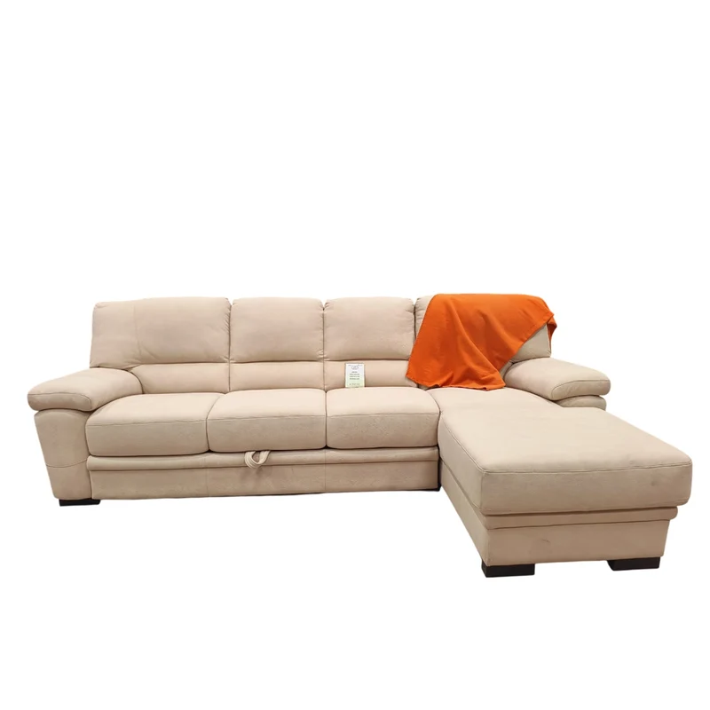 Divano Diana01 | Divano Angolare con Chaise-Longue dx | Comfort e Stile per il Living