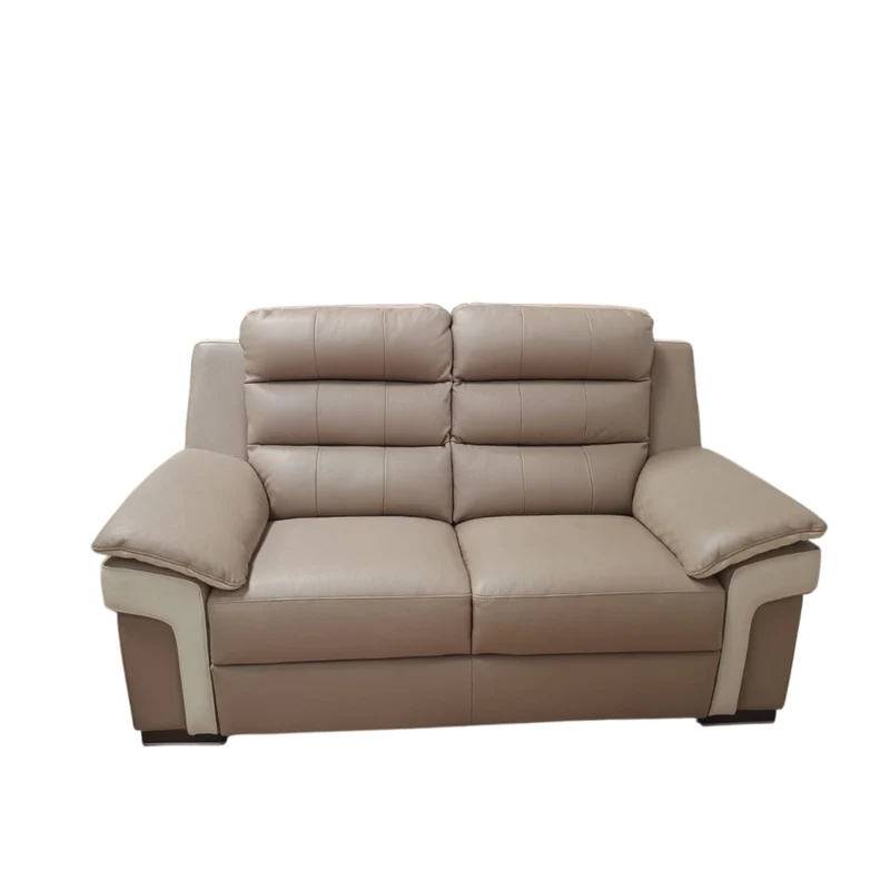 Divano BRUMA24 in Pelle Spessorata Cat. 3000 | Comfort Ergonomico e Design Moderno