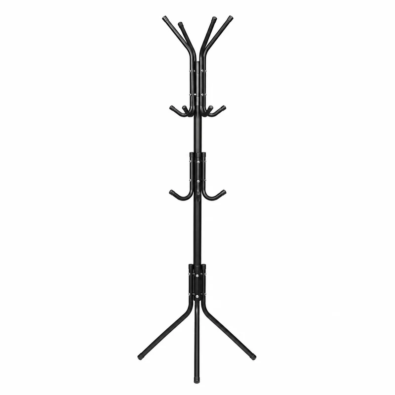 Appendiabiti da Terra Potter in Metallo 175 cm con Ganci Multipli