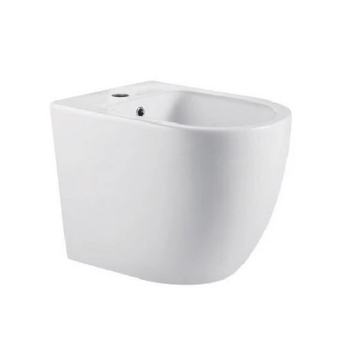 Bidet filo muro vortexia erogazione rubinetto