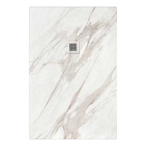 Piatto doccia nymo design finitura calacatta cm 70 x 120
