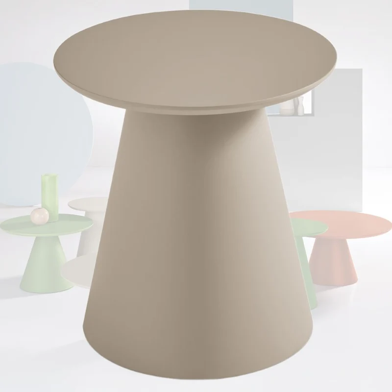 Round and Modern Coffee Table, 45x46 cm