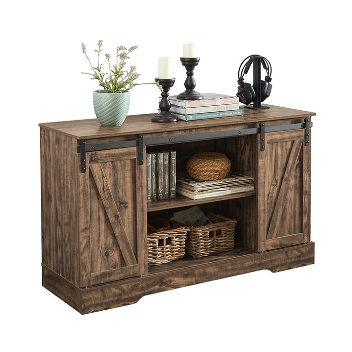 SoBuy | Sideboard mit Schiebetür | Kommode | TV-Schrank | Flurschrank | FSB60-N