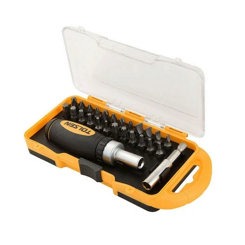 Set 26pz cacciavite a cricchetto con inserti e prolunga -