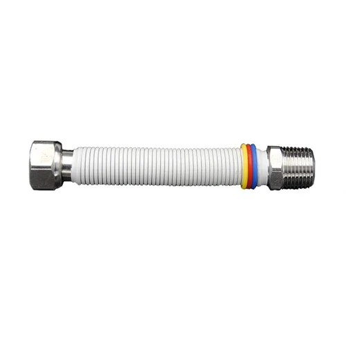 Flessibili gas allacciamento caldaia rivestiti mf 1/2 x mm 200/400