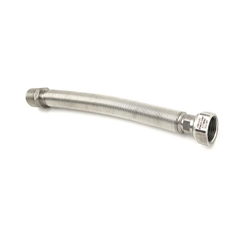 Flessibile inox raccordo in ottone per acqua mf mm 300/600 20- 3/4x3/4
