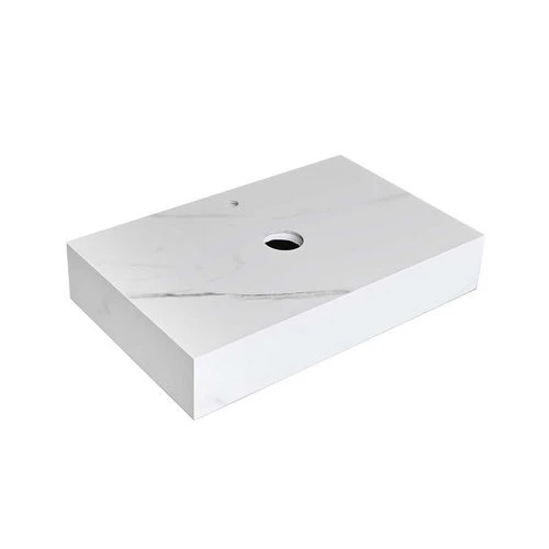 Mensola per lavabo sublime h. 15 cm surface 2.0 opaco 50x120