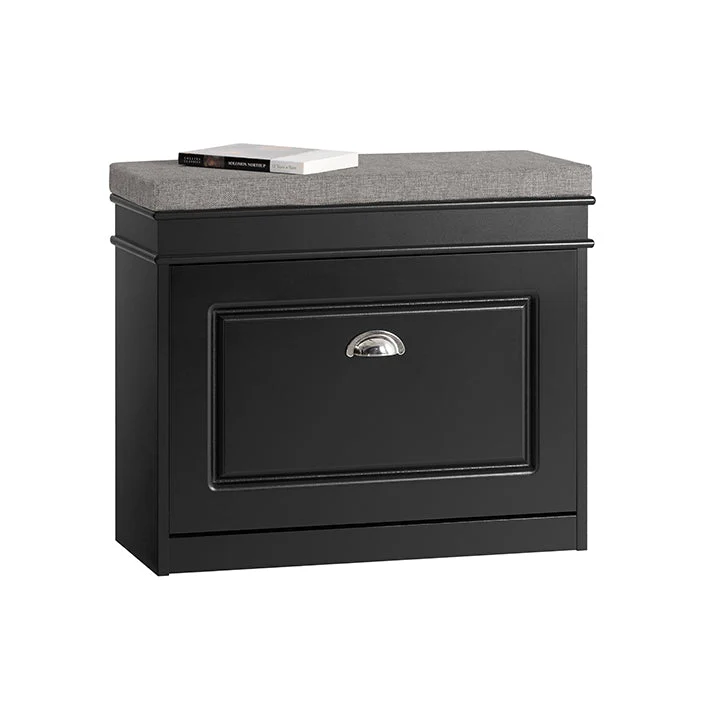 SoBuy | Schuhkipper | Schuhbank | Sitzbank | Schuhkommode | Schuhschrank Schwarz | FSR82-K-SCH