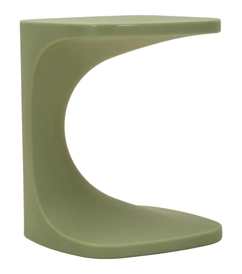 Tavolinetto Ibiza Verde 42x42x52 cm in Polietilene Verde
