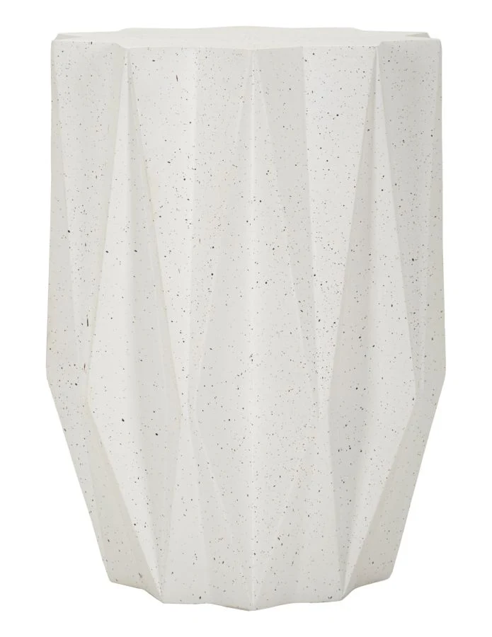 Tavolinetto Star Ø38,5x53 cm in Mgo Crema