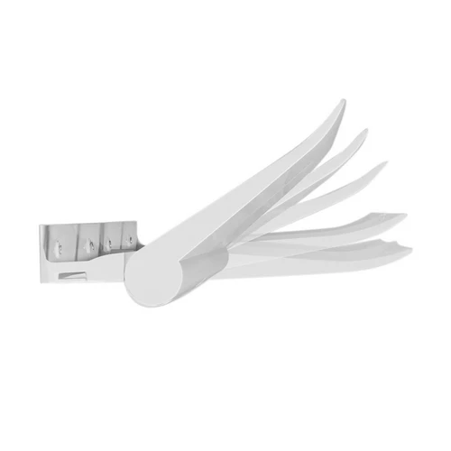 Deflettore universale climik l90 bianco cm 90x35