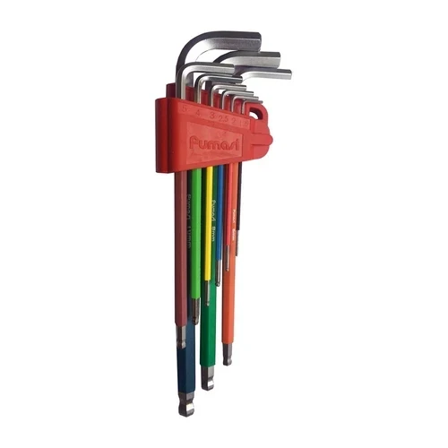 Set chiave a brugola esag-ball 1 5-2-2 5-3-4-5-6-8-10mm
