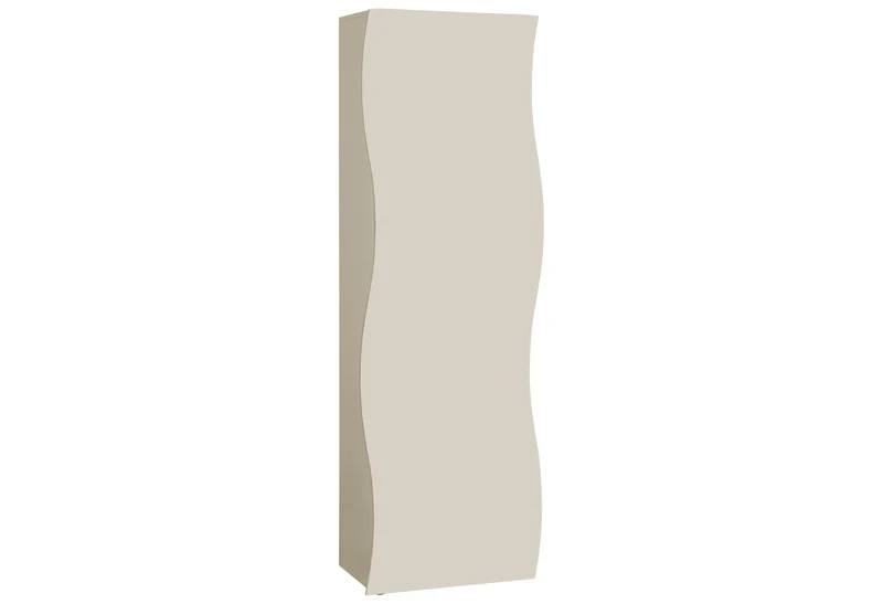 Armadio 1 Anta Onda 63x40x187,2 cm Finitura in Melamina Cachemire