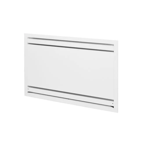Pannello in lamiera bianco per modi incasso verticale per mod 70-80i