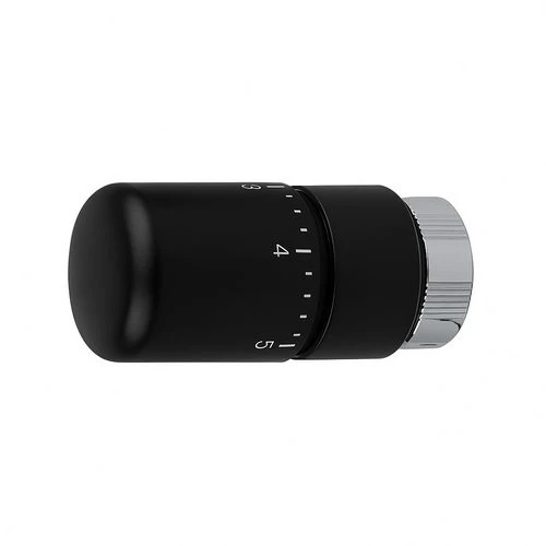 Testa termostatica a liquido zehnder design bianco