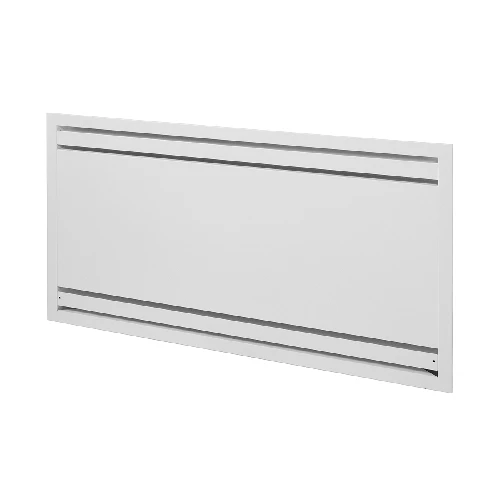 Pannello in lamiera bianco per wind incasso verticale per mod. 12