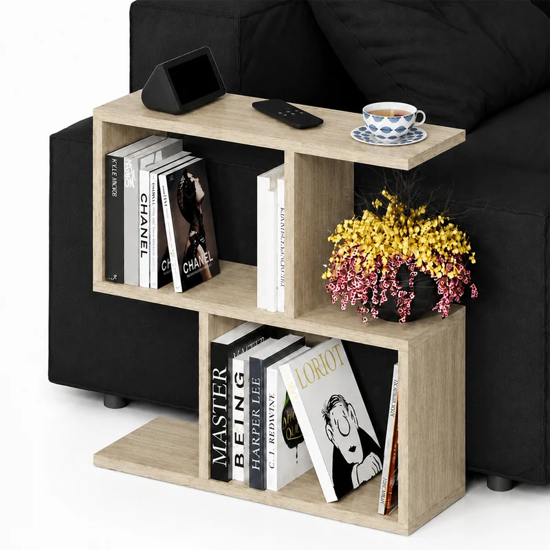 Tavolino da Caffè 60x60x19,5 cm Tavolo S Divano Design Moderno Rovere