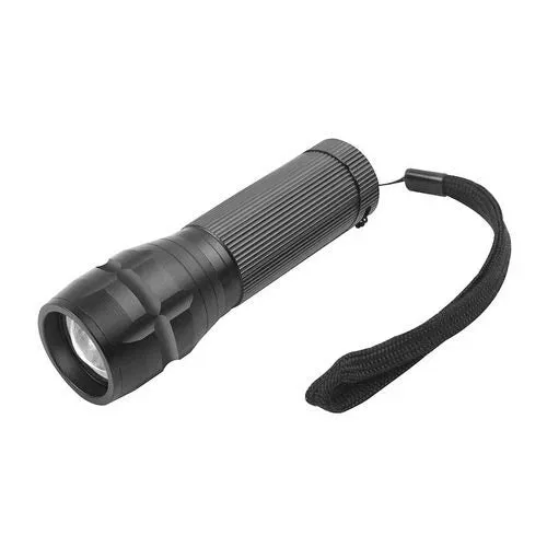 Torcia led alluminio con zoom 150 lmn -