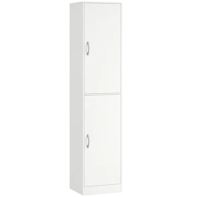 Libreria 40x35x180 cm Scaffalatura Moderna 5 Ripiani in MDF Bianco