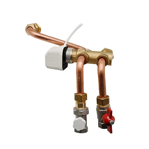 Kit valvola 3 vie con bypass servocomando valvola a sfera detent wind 70-90 sfe/det 3/4 kvs 2.5