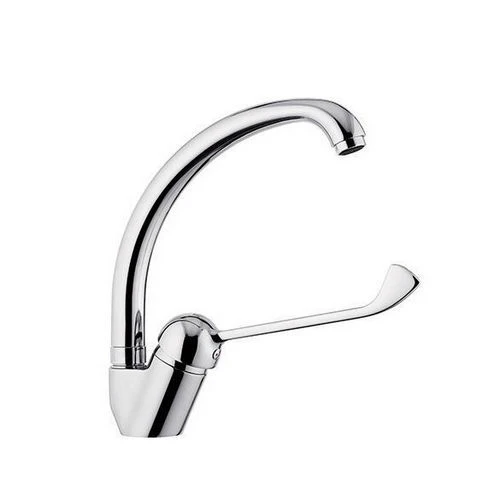 Miscelatore monocomando lavello bocca alta gir. leva clinica epic cromo