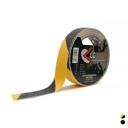 Nastro adesivo antisdrucciolo mm 25 x mt 18 nero