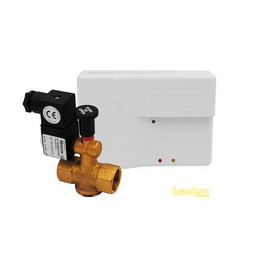 Kit rilevatore fughe gas cd98 metano 230v metano 3/4