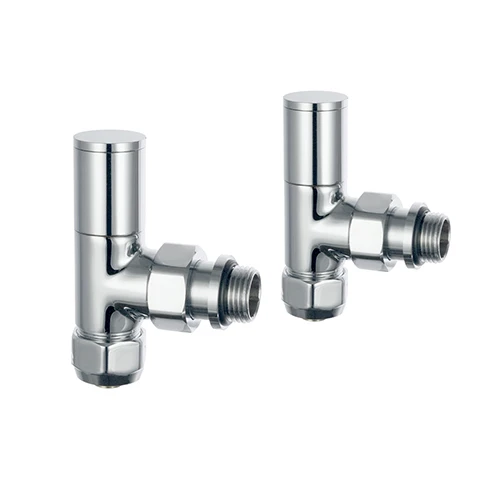 Kit valvola e detentore manuale 1/2 bianco opaco