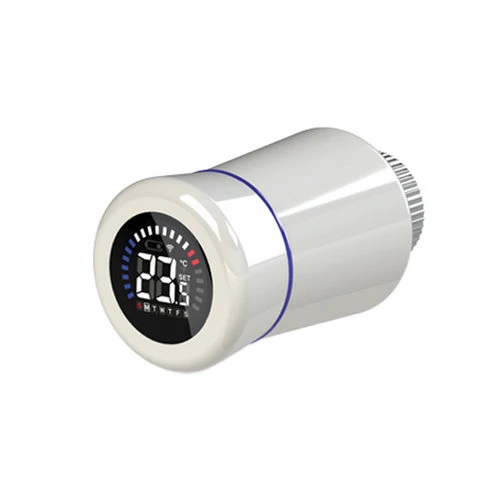 Testa termostatica tiemme elettronica wifi bianca
