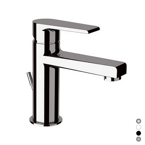 Monocomando lavabo medio linea artic visual inox