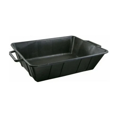 Cassa malta rettangolare in pp nero lt.25 mm 620x460x160