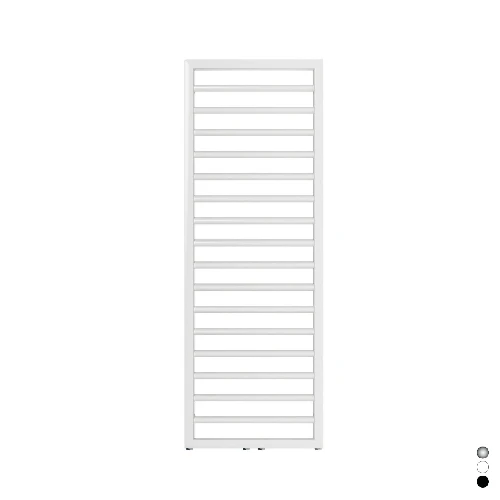 Termoarredo zehnder subway h. 973 nero opaco largh. cm 45