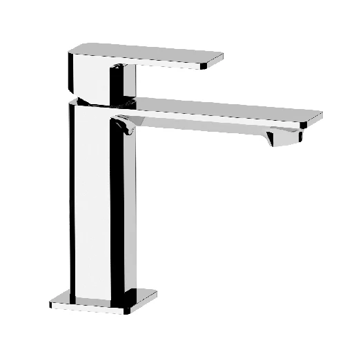 Miscelatore monocomando lavabo senza scarico linea icon visual inox