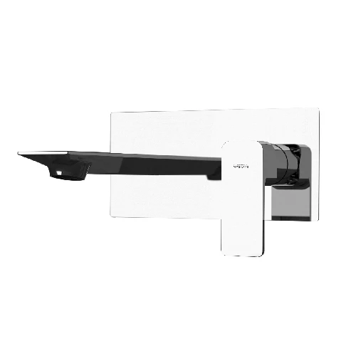 Miscelatore monocomando lavabo da incasso icon visual inox