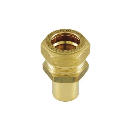 Raccordo diritto tubo inox tubetto cilindrico cobrasun dn16 x 18