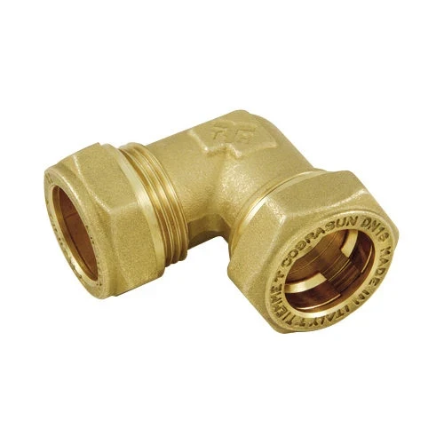 Raccordo curvo doppio inox-rame cobrasun dn 16 x 18