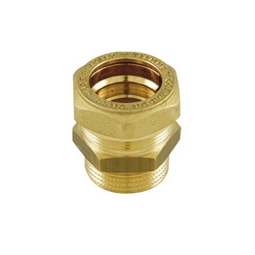 Raccordo diritto maschio cobrasun dn 16 x 1/2 m